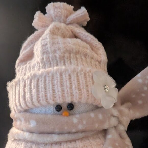 Adorable Handcrafted Sock Snowman For Any Occasion! - Picture 4 of 4